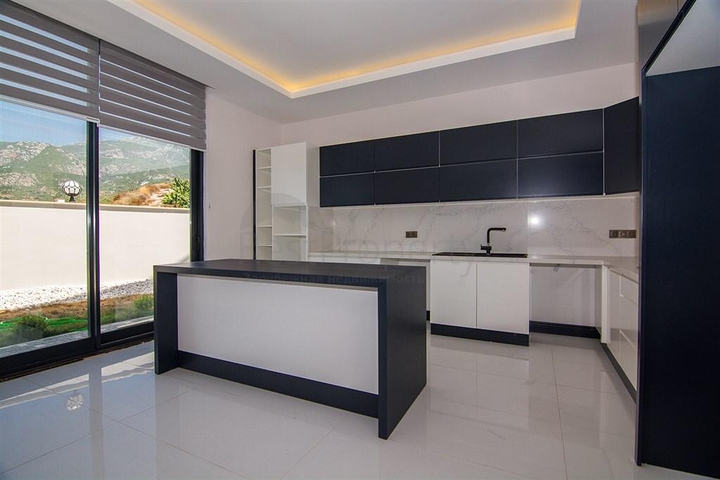 Роскошные отдельно стоящие виллы в районе Каргыджак