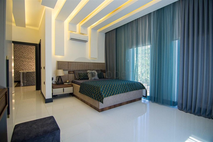 Роскошные отдельно стоящие виллы в районе Каргыджак