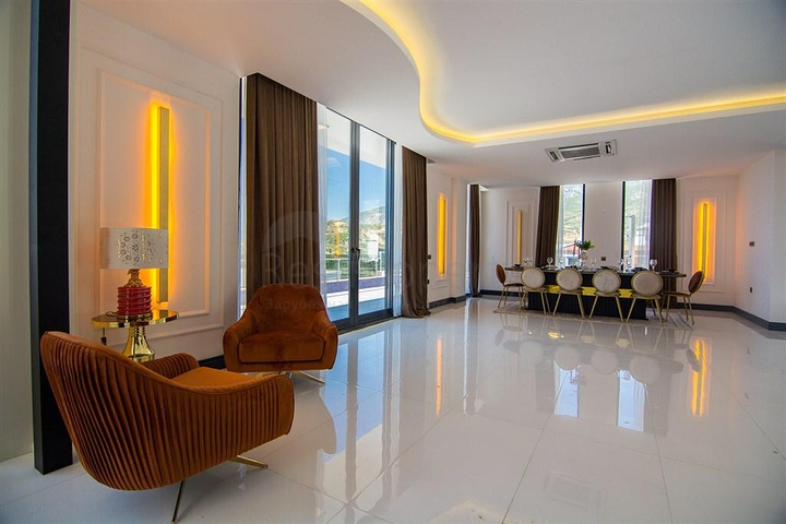 Роскошные отдельно стоящие виллы в районе Каргыджак