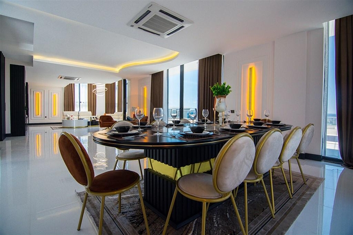 Роскошные отдельно стоящие виллы в районе Каргыджак