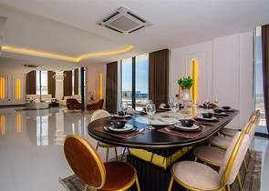 Роскошные отдельно стоящие виллы в районе Каргыджак