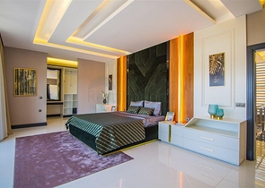 Роскошные отдельно стоящие виллы в районе Каргыджак