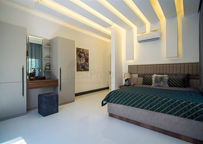 Роскошные отдельно стоящие виллы в районе Каргыджак