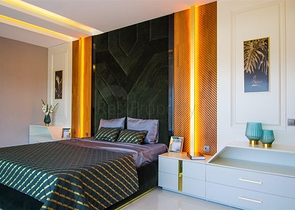 Роскошные отдельно стоящие виллы в районе Каргыджак