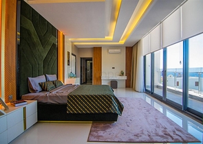 Роскошные отдельно стоящие виллы в районе Каргыджак