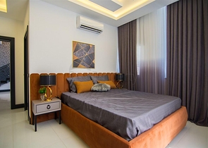 Роскошные отдельно стоящие виллы в районе Каргыджак