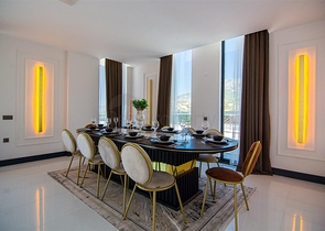 Роскошные отдельно стоящие виллы в районе Каргыджак