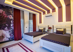 Роскошные отдельно стоящие виллы в районе Каргыджак