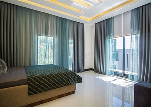 Роскошные отдельно стоящие виллы в районе Каргыджак