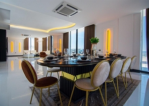 Роскошные отдельно стоящие виллы в районе Каргыджак