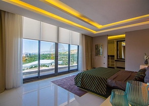 Роскошные отдельно стоящие виллы в районе Каргыджак