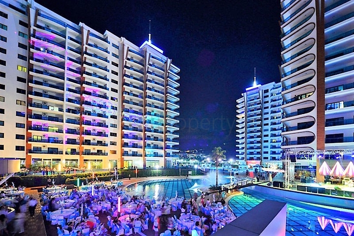 Меблированная квартира 1+1 в комплексе с богатой инфраструктурой