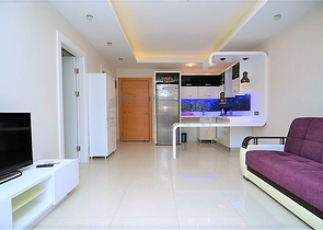 Меблированная квартира 1+1 в комплексе с богатой инфраструктурой