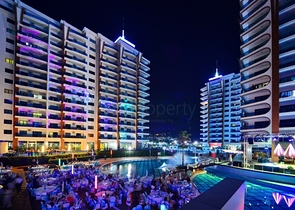 Квартира планировки 1+1 в современном комплексе Махмутлара