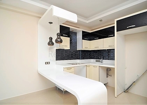 Квартира планировки 1+1 в современном комплексе Махмутлара