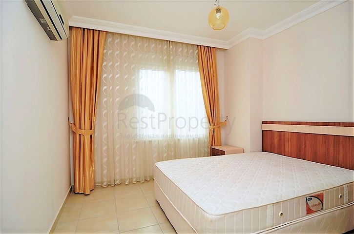 Меблированная квартира 1+1 в районе Махмутлар