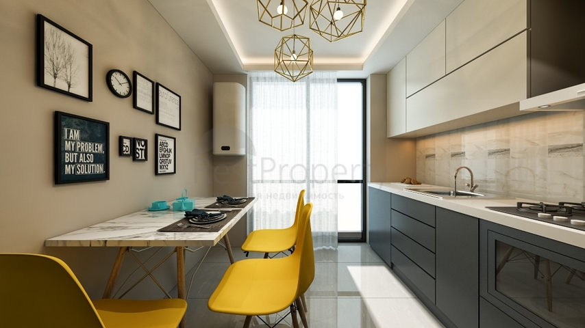 Квартиры 2+1 и 4+1 в пешей доступности к морю в центре города