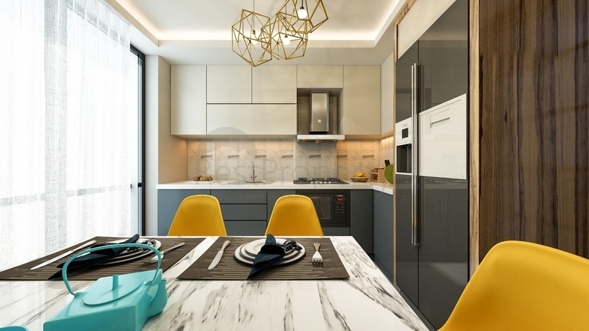 Квартиры 2+1 и 4+1 в пешей доступности к морю в центре города