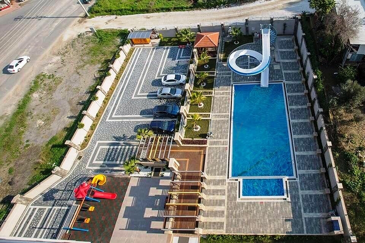 Меблированная квартира 1+1 в районе Махмутлар