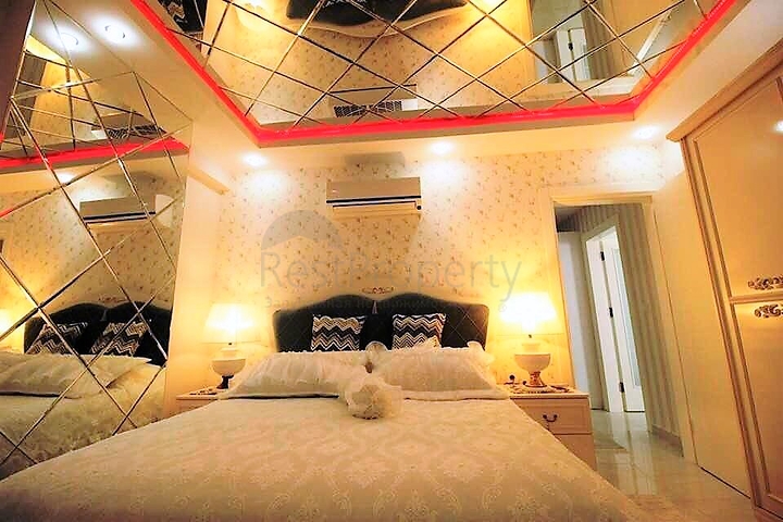 Меблированная квартира 1+1 в районе Махмутлар