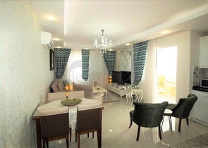 Меблированная квартира 1+1 в районе Махмутлар