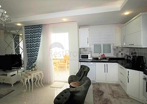 Меблированная квартира 1+1 в районе Махмутлар