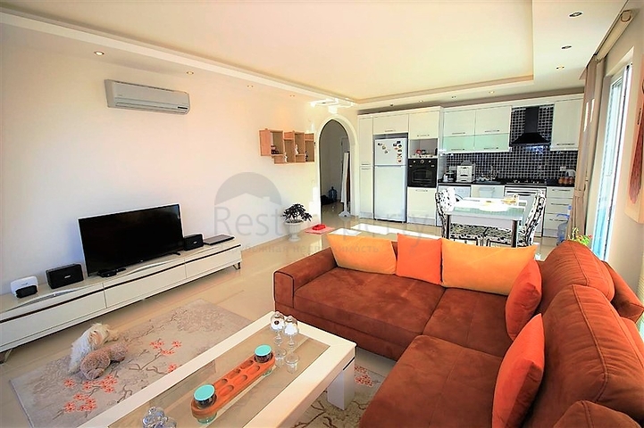 Двухкомнатная квартира в районе Тосмур