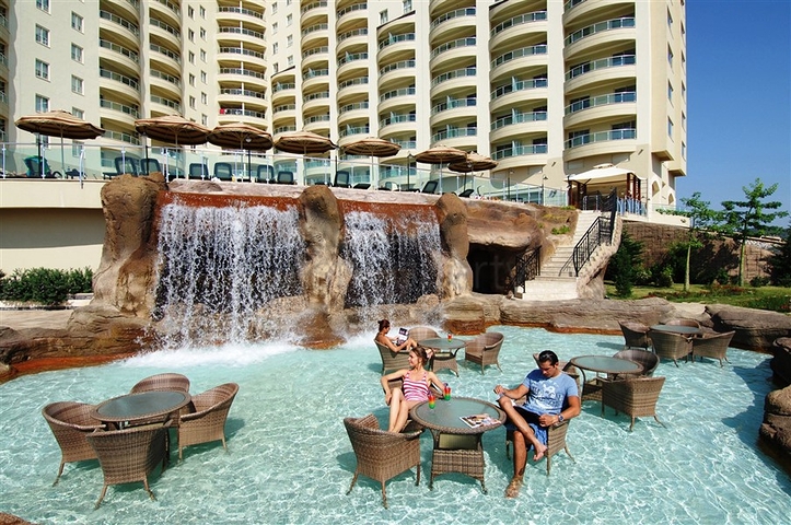 Меблированная квартира с видом на море в Каргыджаке