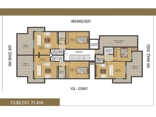 Готовый проект в центре Анталии по доступным ценам