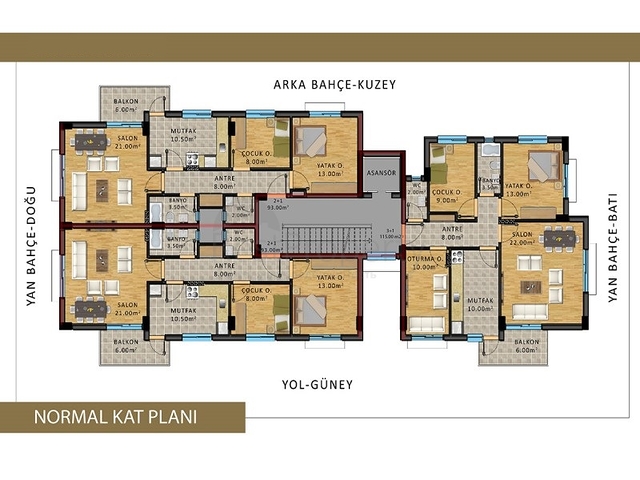 Готовый проект в центре Анталии по доступным ценам
