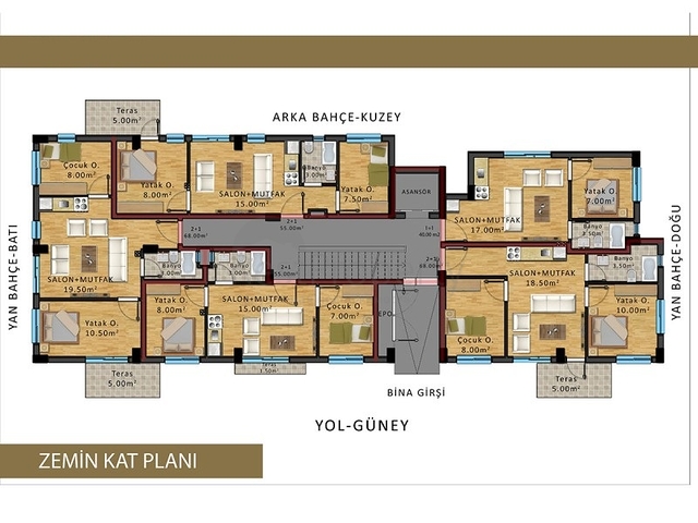 Готовый проект в центре Анталии по доступным ценам