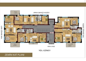 Готовый проект в центре Анталии по доступным ценам