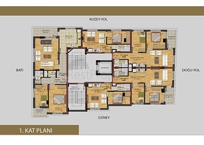 Просторные квартиры в центре города Анталии 