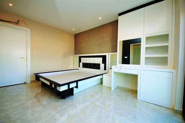 Двухкомнатная квартира с прямым видом на море в Каргыджаке