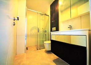 Двухкомнатная квартира с прямым видом на море в Каргыджаке