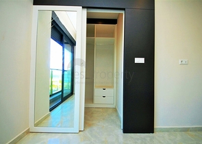 Двухкомнатная квартира с прямым видом на море в Каргыджаке