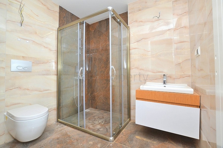 Двухкомнатная квартира с видом на море в Каргыджаке