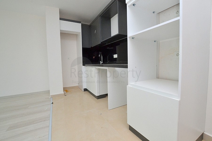 Двухкомнатная квартира с видом на море в Каргыджаке