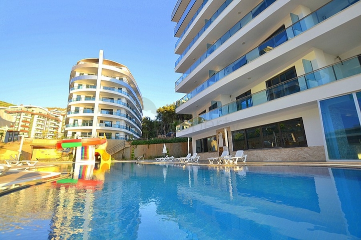 Двухкомнатная квартира с видом на море в Каргыджаке