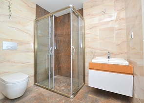 Двухкомнатная квартира с видом на море в Каргыджаке