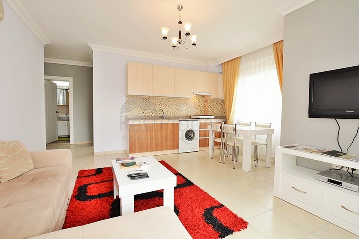 Меблированная квартира 1+1 в районе Махмутлар