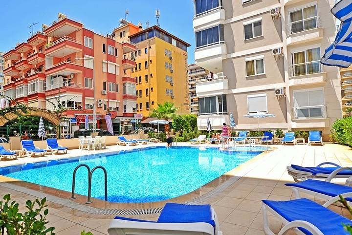 Меблированная квартира 1+1 в районе Махмутлар