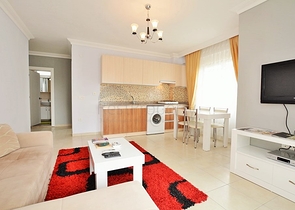 Меблированная квартира 1+1 в районе Махмутлар