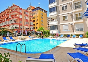 Меблированная квартира 1+1 в районе Махмутлар