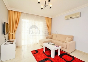 Меблированная квартира 1+1 в районе Махмутлар