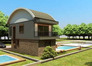 Вилла 4+1 с собственным бассейном в Белеке 