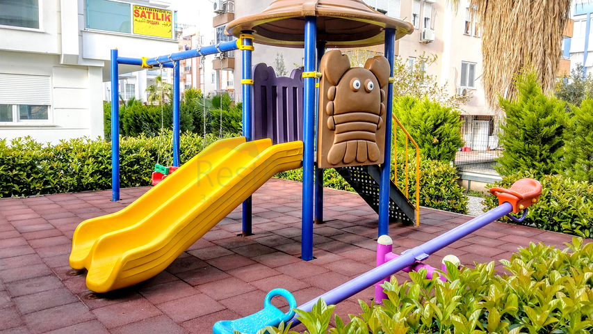 Квартира 1+1 с мебелью в комплексе в Лимане 400 м до моря