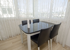 Квартира 1+1 с мебелью в комплексе в Лимане 400 м до моря