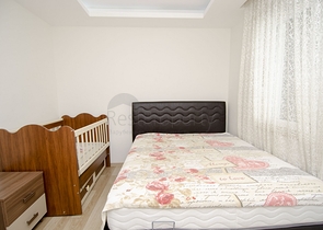 Квартира 1+1 с мебелью в комплексе в Лимане 400 м до моря