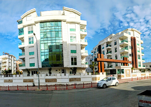 Квартира 1+1 с мебелью в комплексе в Лимане 400 м до моря